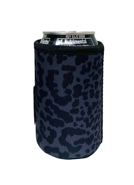 Black Leopard 12oz Stubby Can Handler™