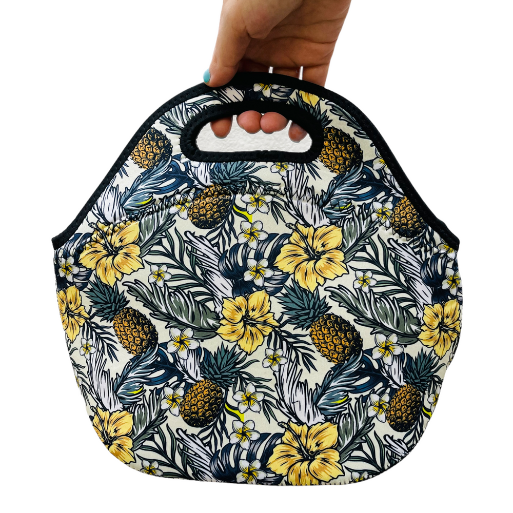 Yellow Isle Lunch Bag Tote