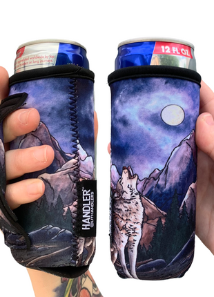 Hungry Like A Wolf 12oz Slim Can Handler™