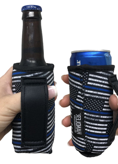 Back The Blue 8-10oz Slim Can Handler™