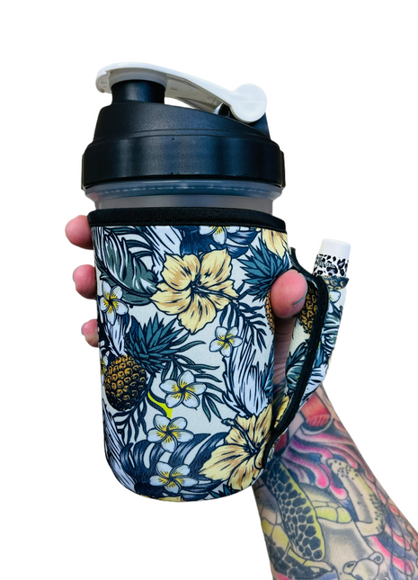 Yellow Isle 16oz PINT Glass / Medium Fountain Drinks and Tumbler Handlers™