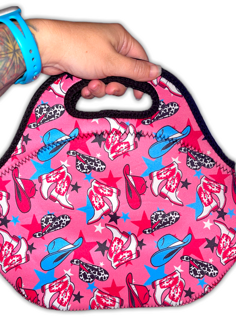 Nashville Cowgirl Lunch Bag Tote