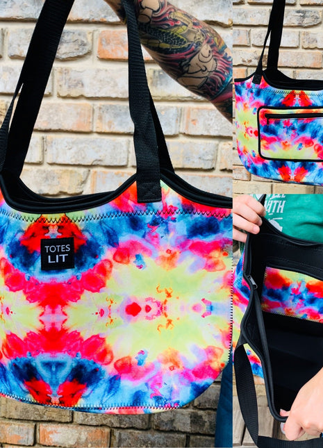 Tie Dye Neoprene Tote