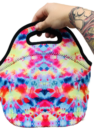 Tie Dye Lunch Bag Tote