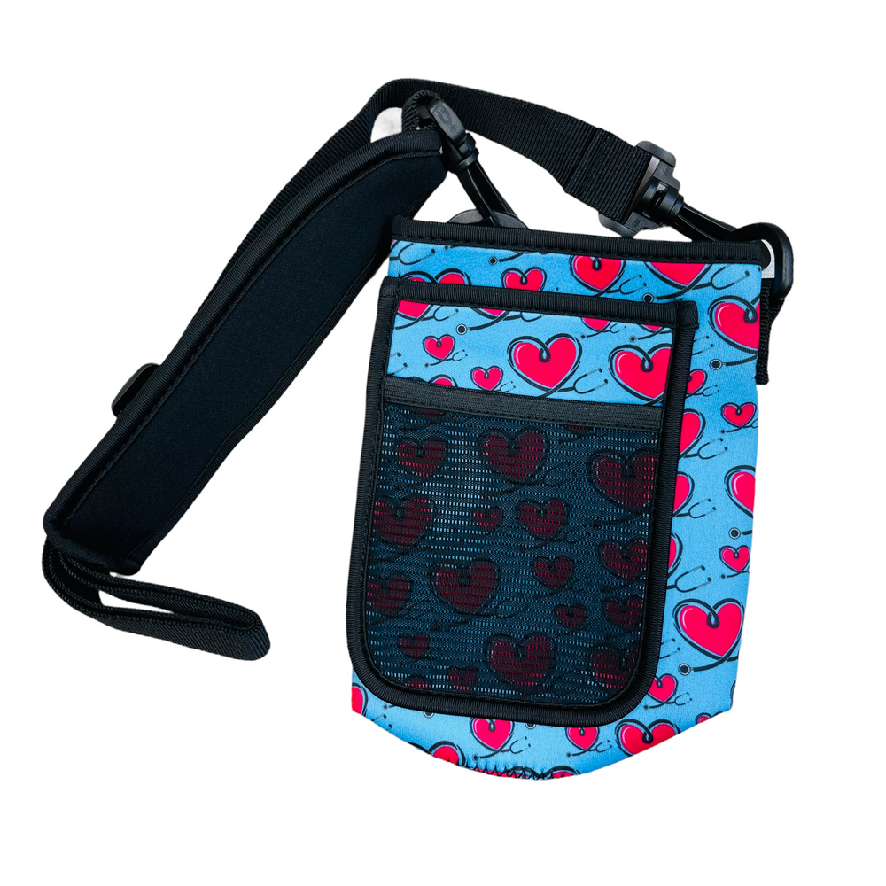 Love A Nurse 30-40oz Tumbler Handler™  With Carrying Strap