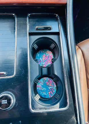 Beach Babe Neoprene Car Coasters