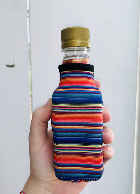 Orange Serape 8oz Mini Bottleneck Cooler - Limited Edition*