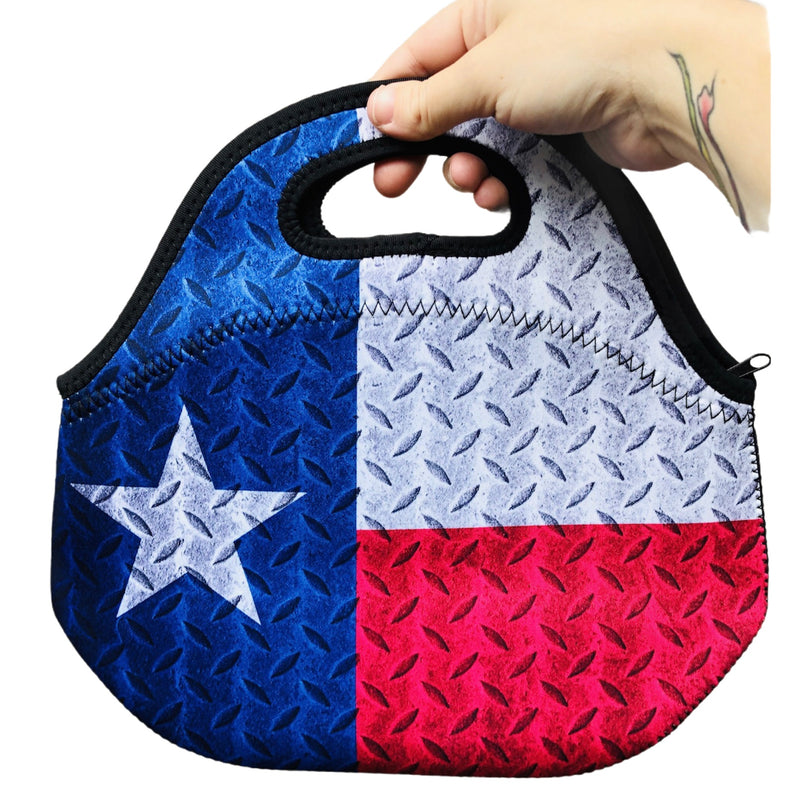 Texas Flag Lunch Bag Tote