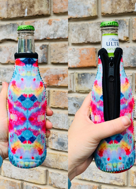 Tie Dye 12oz Bottleneck Sleeve