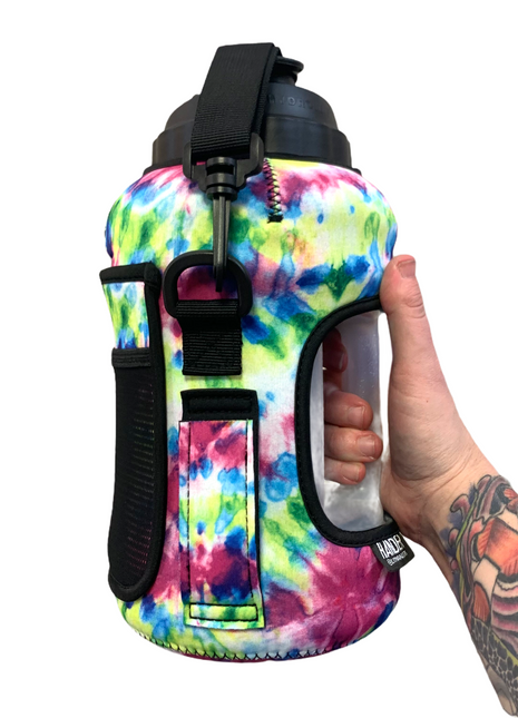 Purple Tie Dye 1/2 Gallon Jug Carrying Handler™