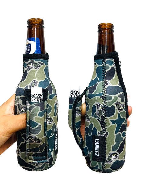 Fish Camo 12oz Bottleneck Handler™