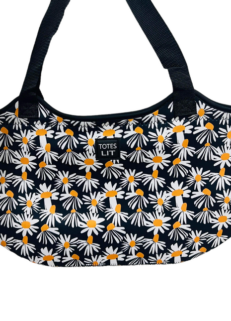 Daisy Neoprene Beach Tote