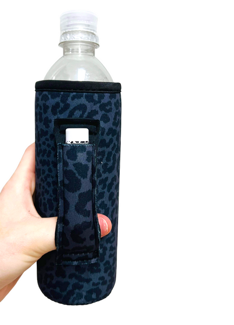 Black Leopard 16-24oz Soda & Water Bottle / Tallboy Can Handler™