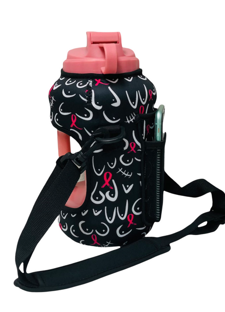 Pink Ribbon 1/2 Gallon Jug Carrying Handler™