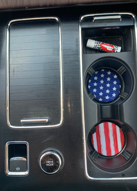 Merica Neoprene Car Coasters