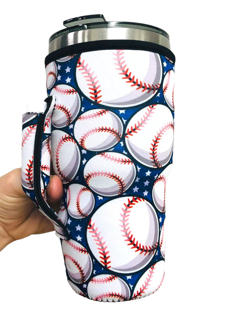 Baseball 20oz Large Coffee / Tea / Tumbler Handler™