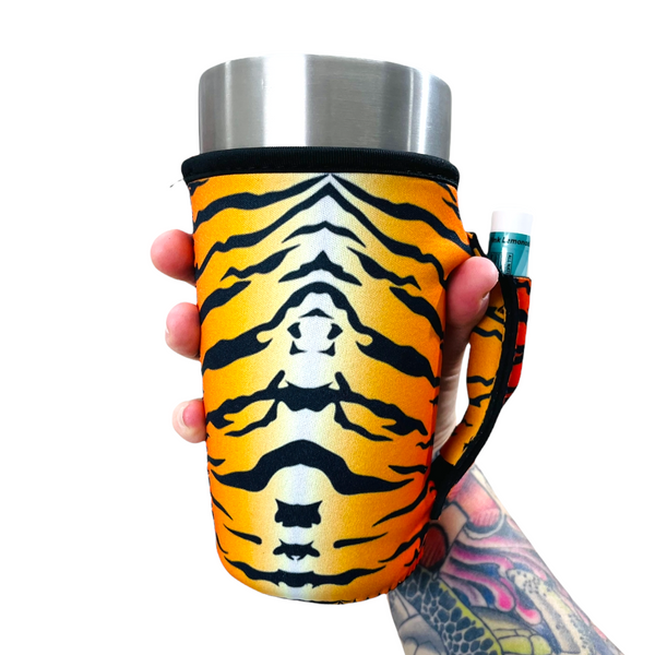 Tiger stripes 20oz Large Coffee / Tea / Tumbler Handler™