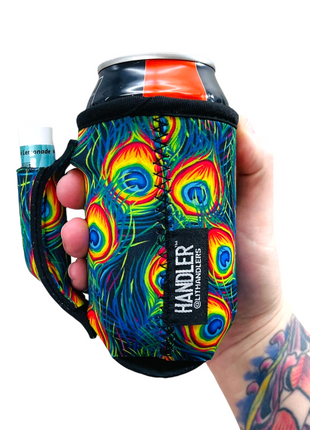 Peacock Feathers 12oz Regular Can Handler™