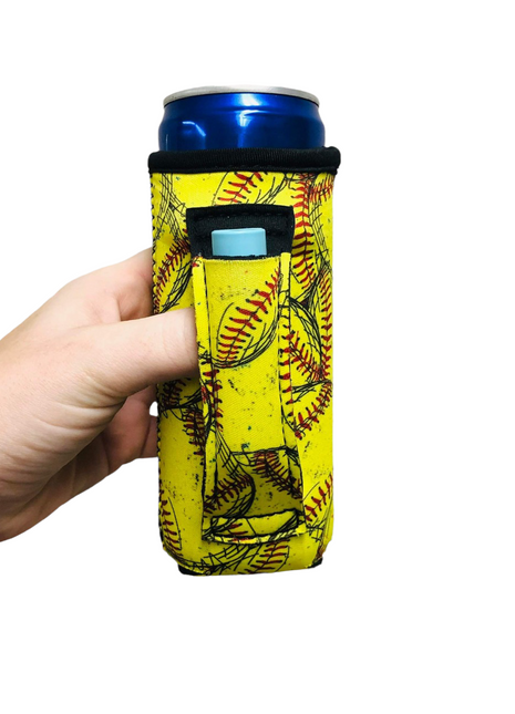 Softball 12oz Slim Can Handler™