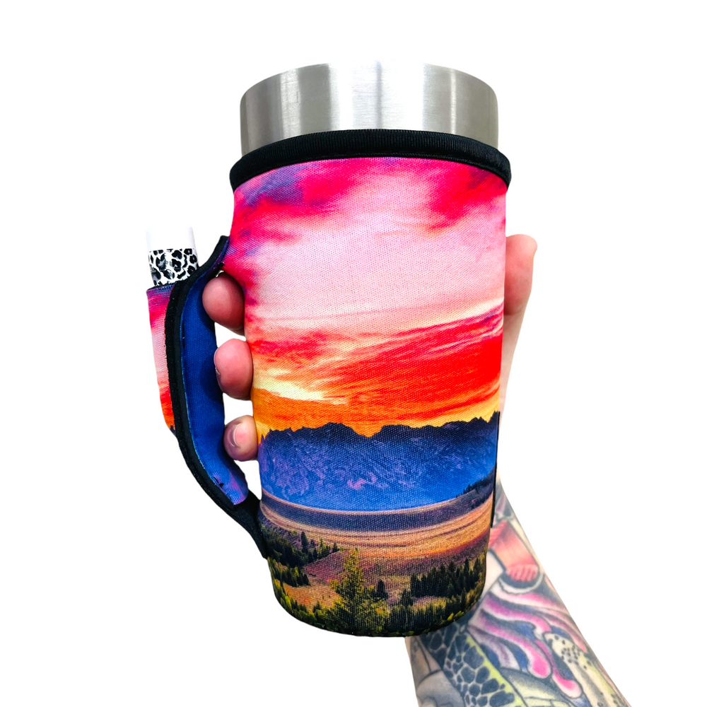 Mountains 20oz Large Coffee / Tea / Tumbler Handler™