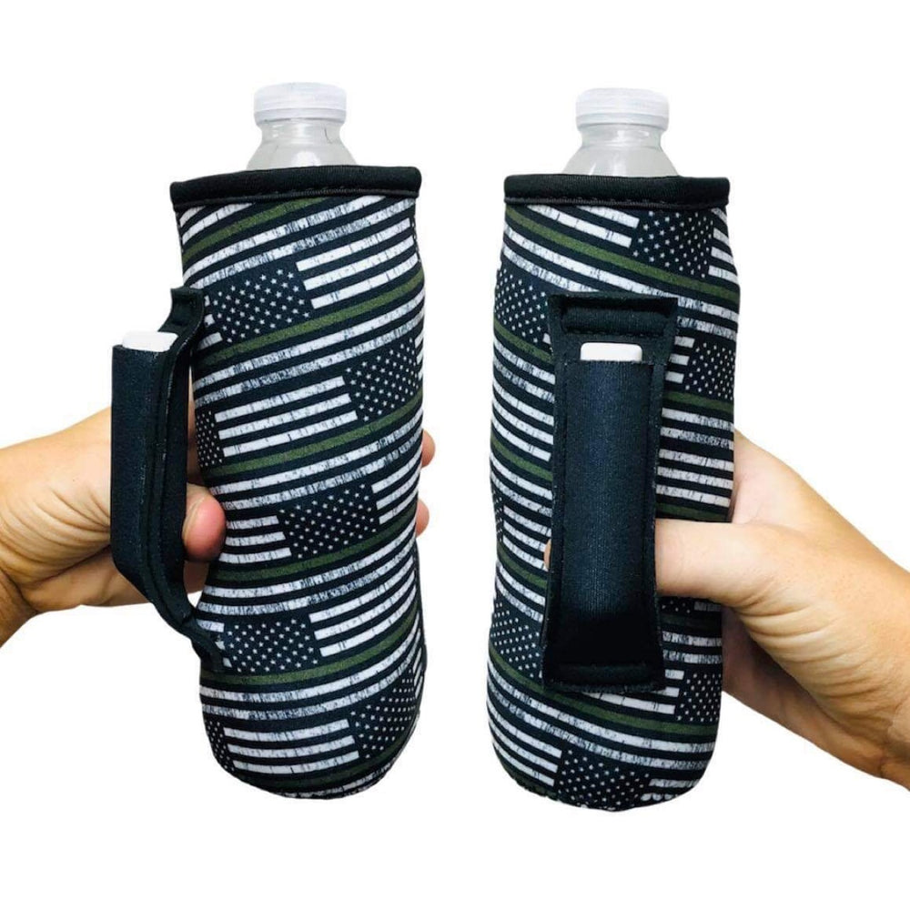 Green Line 16-24oz Water Bottle Handler™