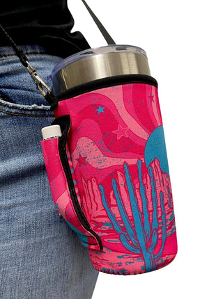 20oz Large Coffee Handler™ W/ Carrying Strap