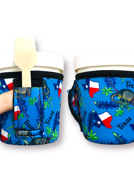 Texas Blue Bonnets Pint Size Ice Cream Handler™