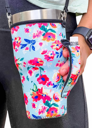 30oz Large Coffee Handler™ W/ Carrying Strap