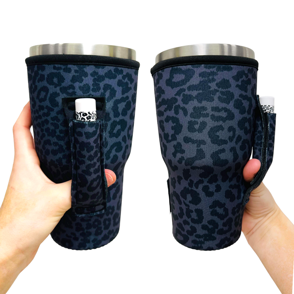 Black Leopard 30oz Tumbler Handler™