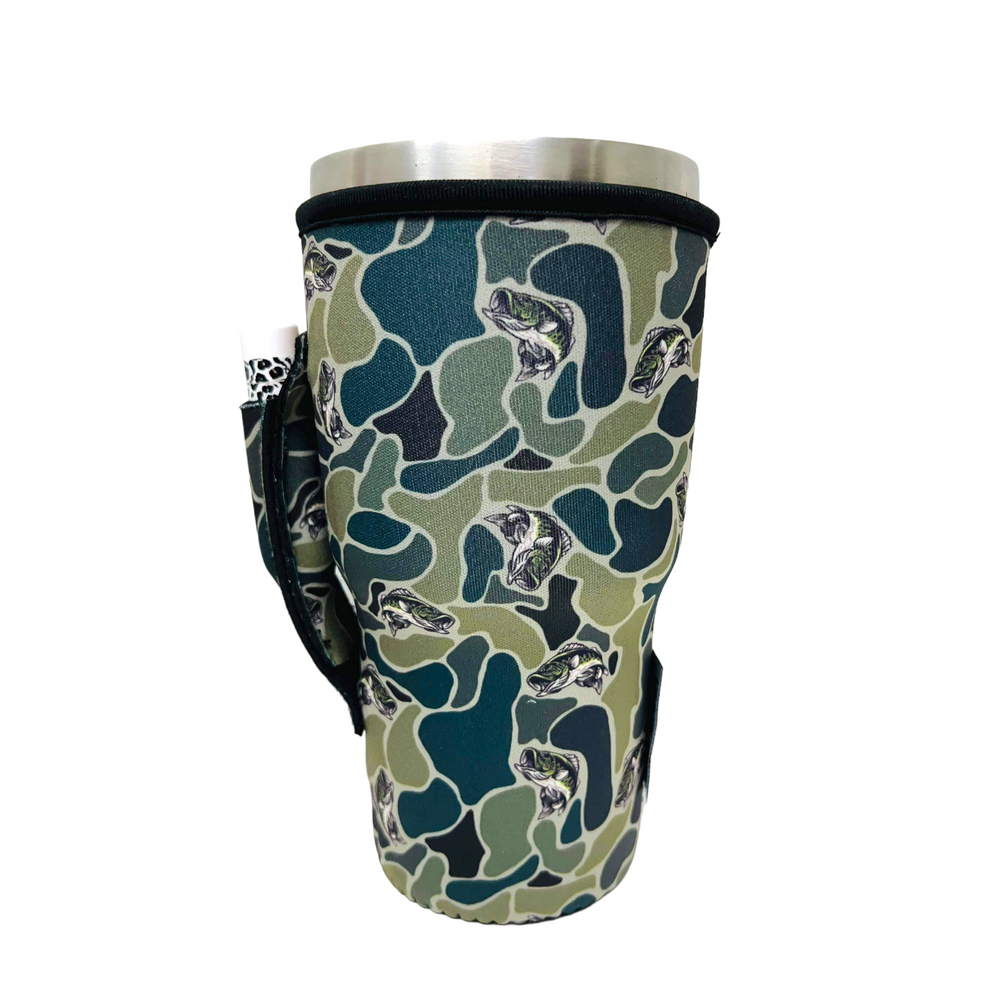 Fish Camo 30oz Tumbler Handler™