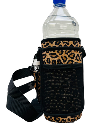 Leopard 30-40oz Tumbler Handler™  With Carrying Strap