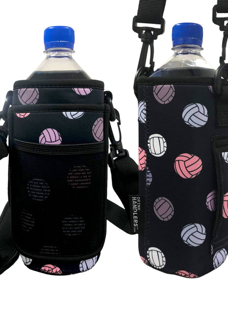 Volleyball 30-40oz Tumbler Handler™  With Carrying Strap
