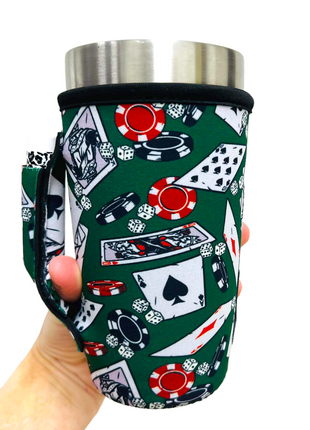 Poker 20oz Large Coffee / Tea / Tumbler Handler™