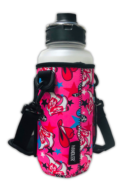 Nashville Cowgirl 30-40oz Tumbler Handler™  With Carrying Strap