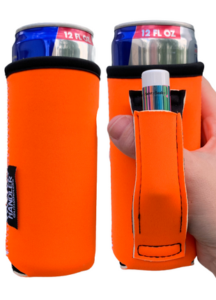 Solid Color 12oz Slim Can Handlers™