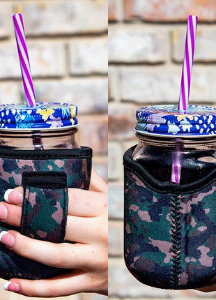 Camo 12oz Wine Tumbler Handler™