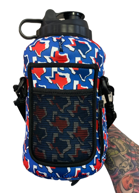 Red White and Texas 1/2 Gallon Jug Carrying Handler™