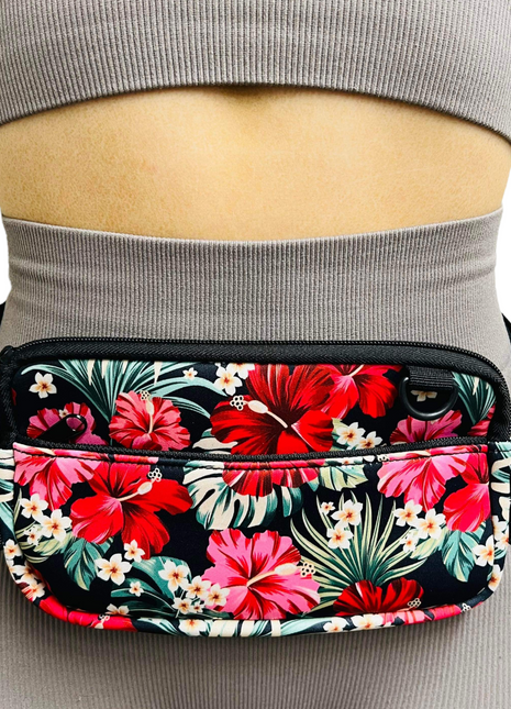 Hibiscus Cross Body Purse