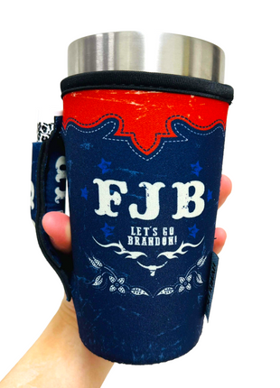 FJB Let's Go Brandon 20oz Large Coffee / Tea / Tumbler Handler™
