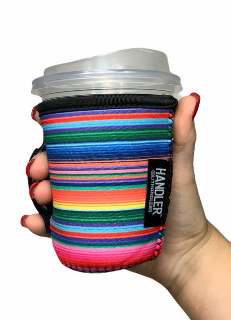 Pink Serape w/ Leopard Small & Medium Coffee Handler™