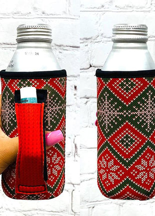 Christmas Sweater 16oz Can Handler