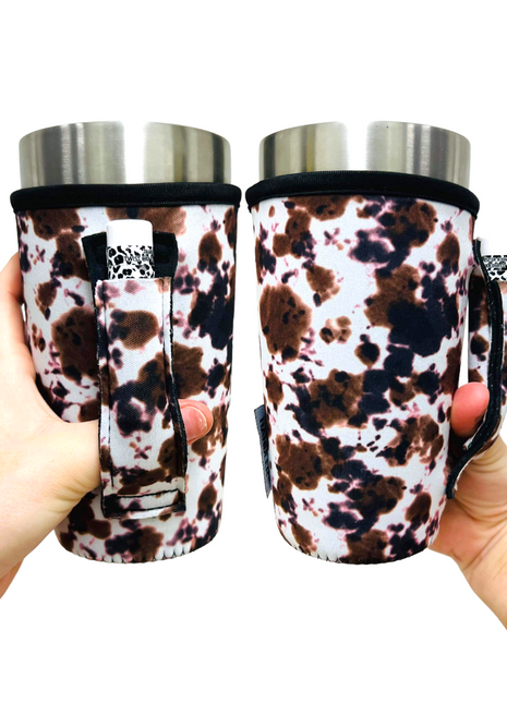 Cow Tippin'  20oz Large Coffee / Tea / Tumbler Handler™