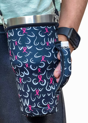 30oz Large Coffee Handler™ W/ Carrying Strap