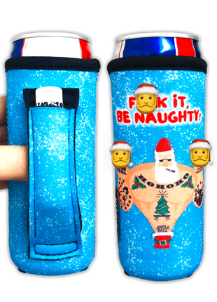 *EXPLICIT Santa 12oz Slim Can Handler™