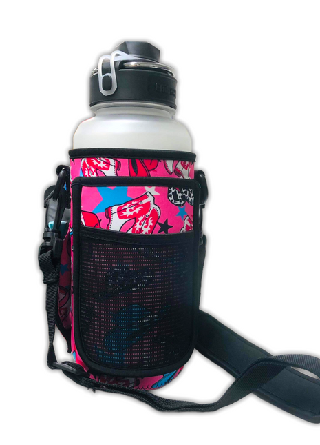 Nashville Cowgirl 30-40oz Tumbler Handler™  With Carrying Strap