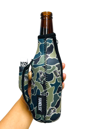 Fish Camo 12oz Bottleneck Handler™