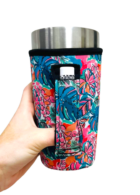 Beach Babe 20oz Large Coffee / Tea / Tumbler Handler™