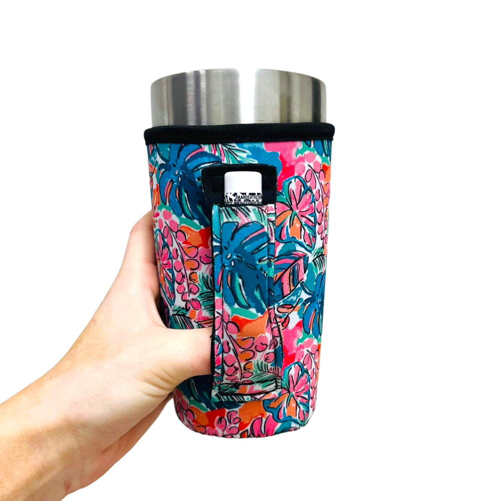 Beach Babe 20oz Large Coffee / Tea / Tumbler Handler™