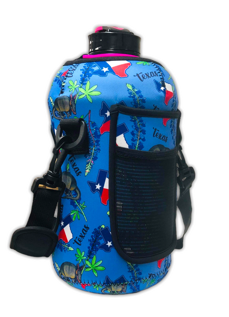 Texas Blue Bonnets 1/2 Gallon Jug Carrying Handler™