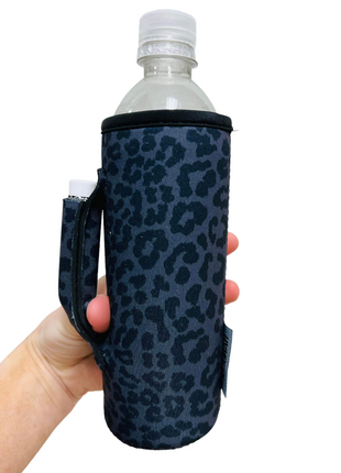 Black Leopard 16-24oz Soda & Water Bottle / Tallboy Can Handler™